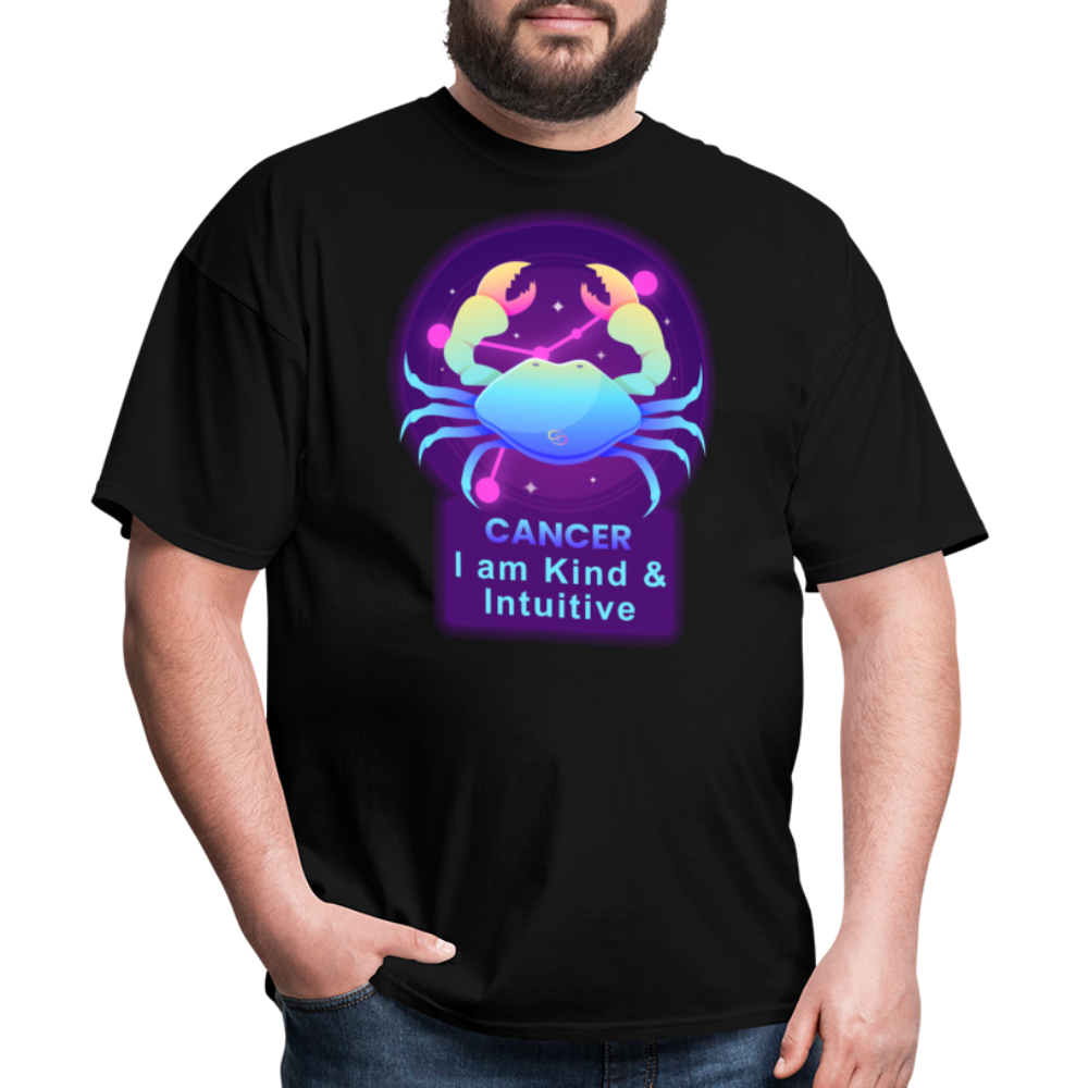 Men's Neon Cancer Classic T-Shirt - black