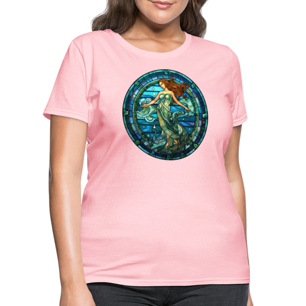 Women's Mosaic Aquarius T-Shirt - pink