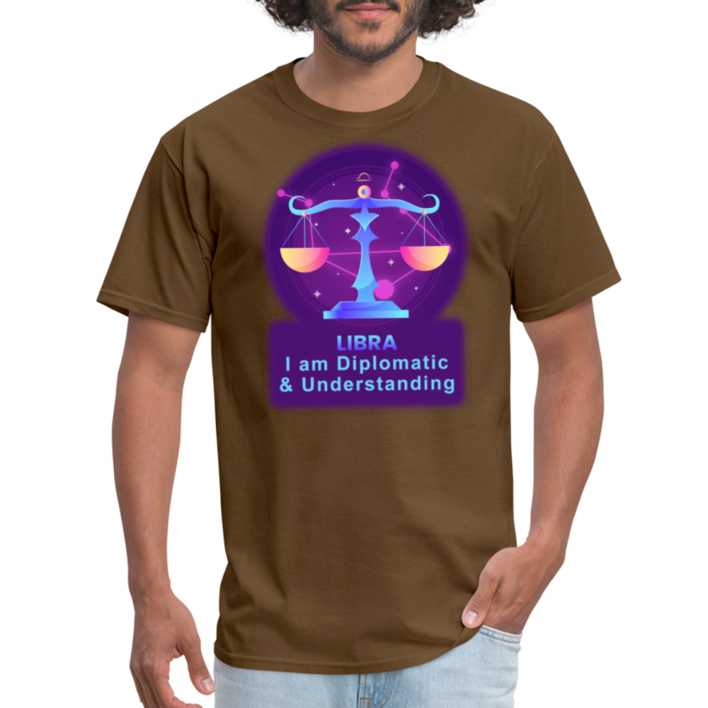 Men's Neon Libra Classic T-Shirt - brown