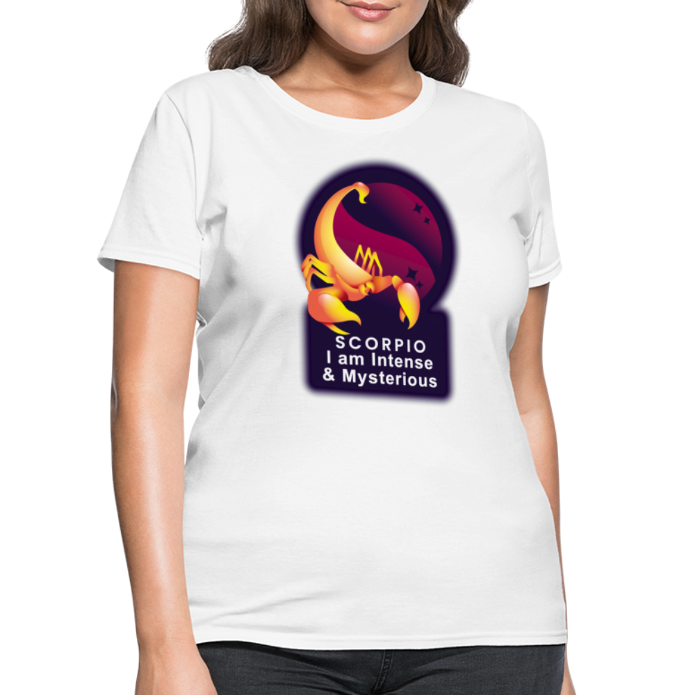 Women's Glow Scorpio T-Shirt - white