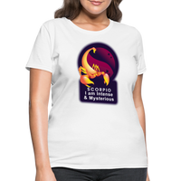 Thumbnail for Women's Glow Scorpio T-Shirt - white