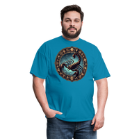 Thumbnail for Men's Mythical Scorpio Classic T-Shirt - turquoise