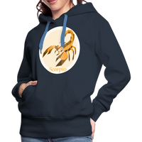 Thumbnail for Women’s Mosaic Scorpio Premium Hoodie - navy