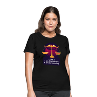 Thumbnail for Women's Glow Libra T-Shirt - black