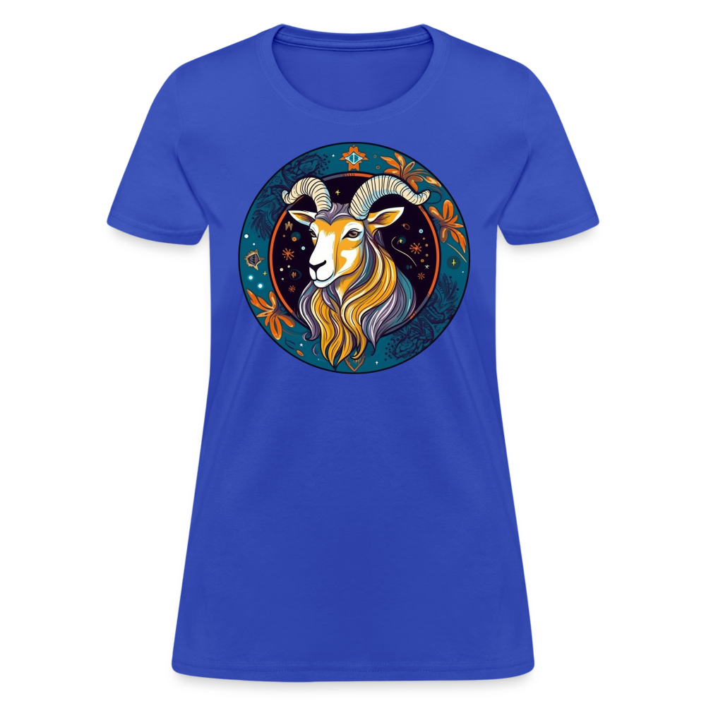 Women's Mythical Capricorn T-Shirt - royal blue