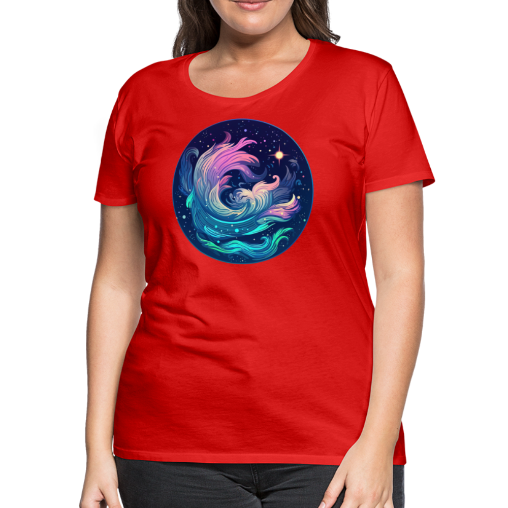 Women’s Magic Aquarius Premium T-Shirt - red