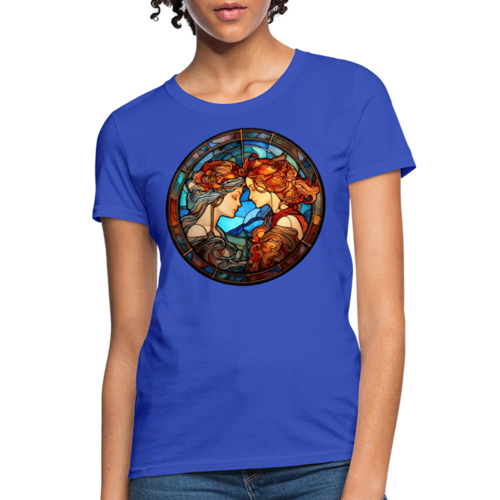 Women's Mosaic Gemini T-Shirt - royal blue