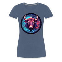 Thumbnail for Women’s Mystic Taurus Premium T-Shirt - heather blue