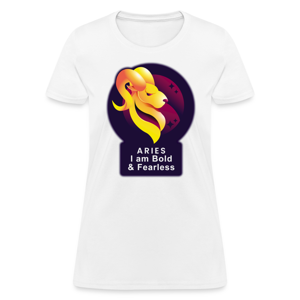 Women's Glow Aries T-Shirt - white