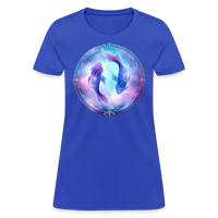 Thumbnail for Women's Classic Pisces T-Shirt - royal blue