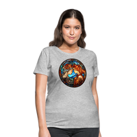 Thumbnail for Women's Mosaic Gemini T-Shirt - heather gray