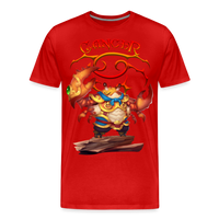 Thumbnail for Men's Astral Cancer Premium T-Shirt - red