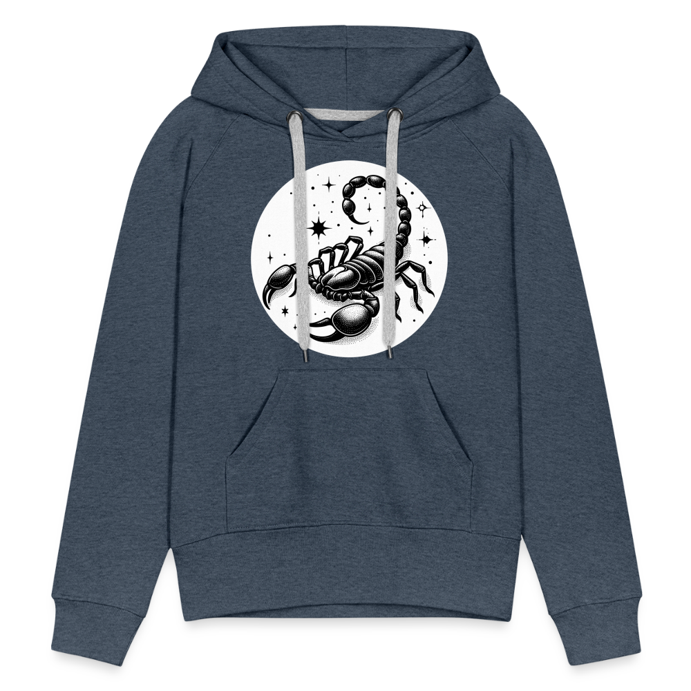 Women’s Magic Scorpio Premium Hoodie - heather denim