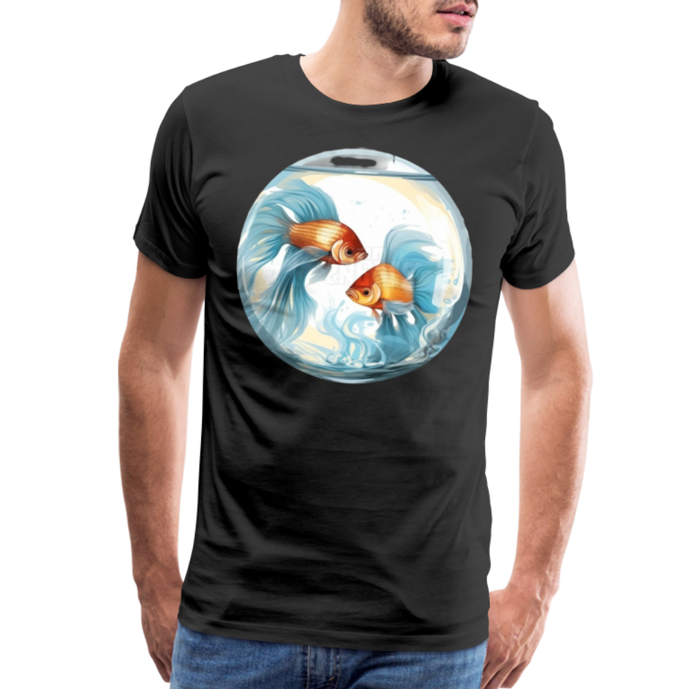 Men's Mythical Pisces Premium T-Shirt - black