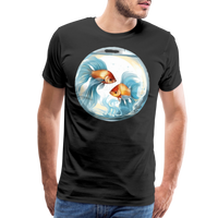 Thumbnail for Men's Mythical Pisces Premium T-Shirt - black