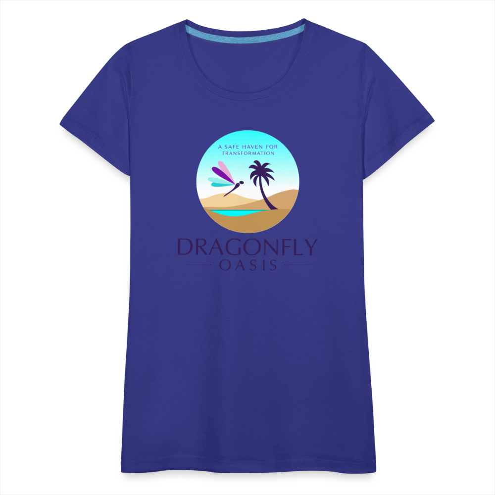 Women's Dragonfly Oasis V.1 Premium T-Shirt - royal blue