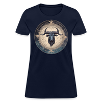 Thumbnail for Women's Mythical Taurus T-Shirt - navy