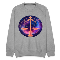 Thumbnail for Men’s Magic Libra Premium Sweatshirt - heather grey