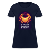 Thumbnail for Women's Glow Cancer T-Shirt - navy