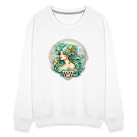 Thumbnail for Women’s Symbol Virgo Premium Sweatshirt - white