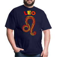 Thumbnail for Men's Power Words Leo Classic T-Shirt - navy