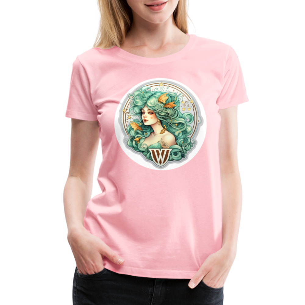 Women’s Symbol Virgo Premium T-Shirt - pink