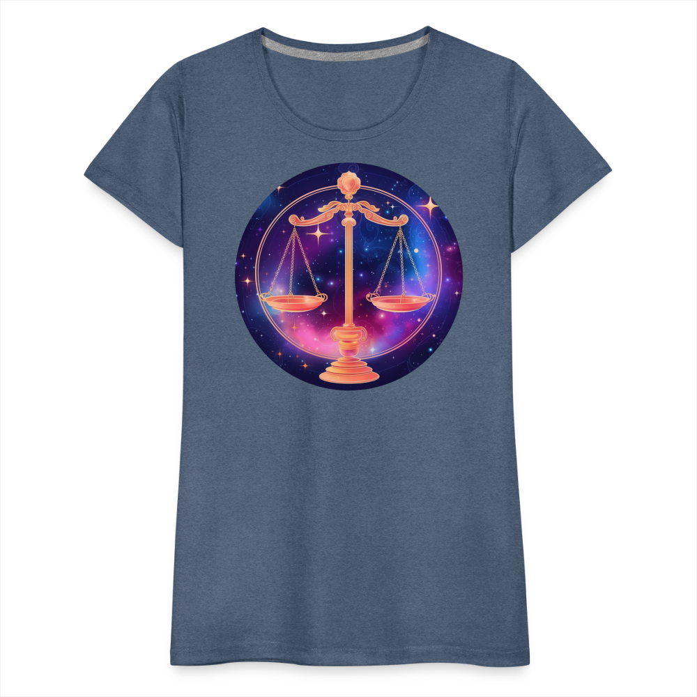 Women’s Magic Libra Premium T-Shirt - heather blue