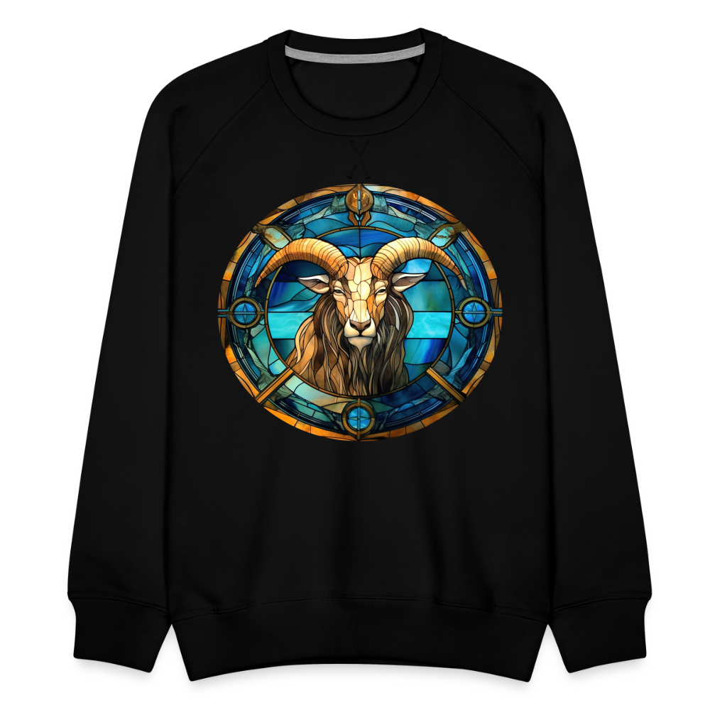 Men’s Mosaic Capricorn Premium Sweatshirt - black