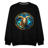 Thumbnail for Men’s Mosaic Capricorn Premium Sweatshirt - black