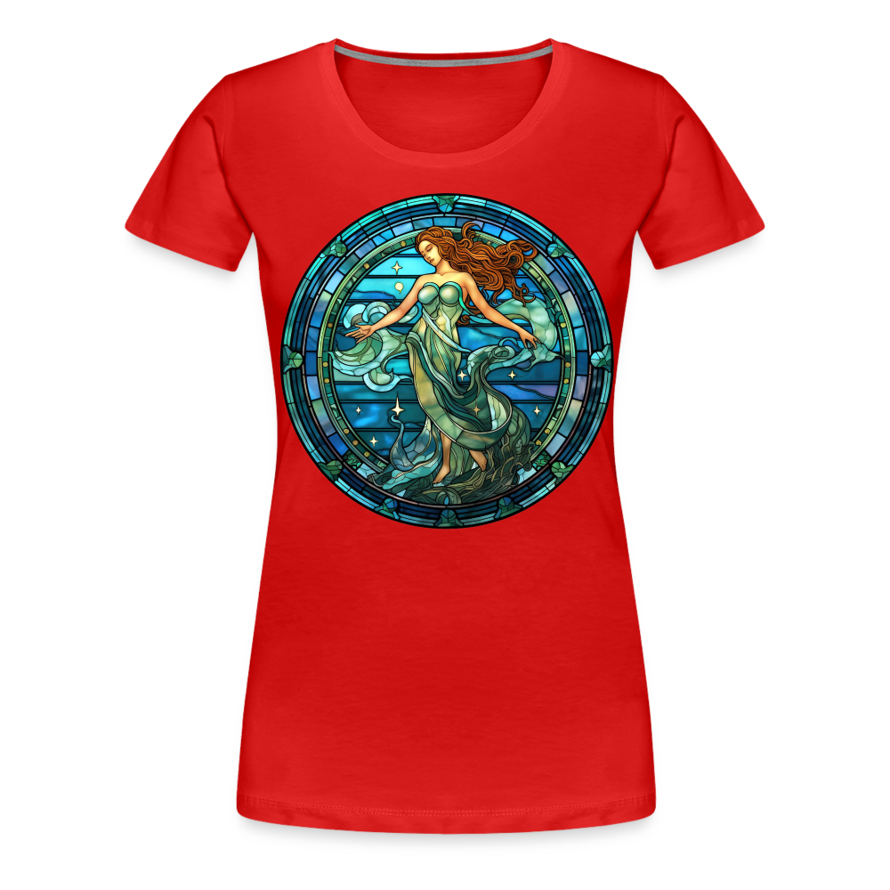 Women’s Mosaic Aquarius Premium T-Shirt - red