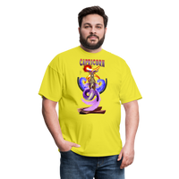 Thumbnail for Men's Astral Capricorn Classic T-Shirt - yellow