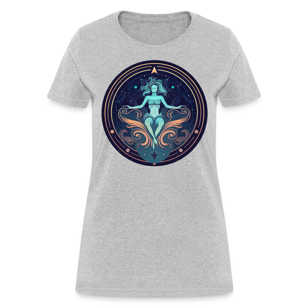 Women's Mystic Aquarius T-Shirt - heather gray