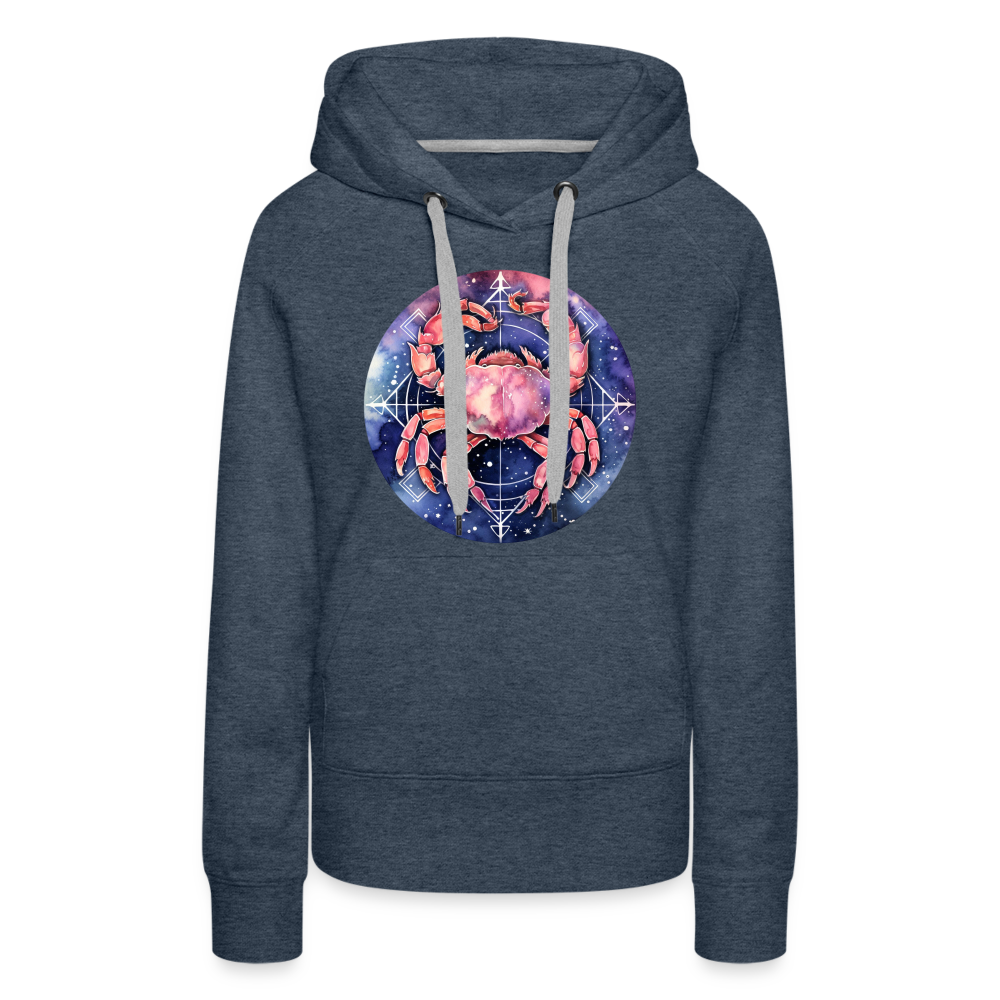 Women’s Mythical Cancer Premium Hoodie - heather denim