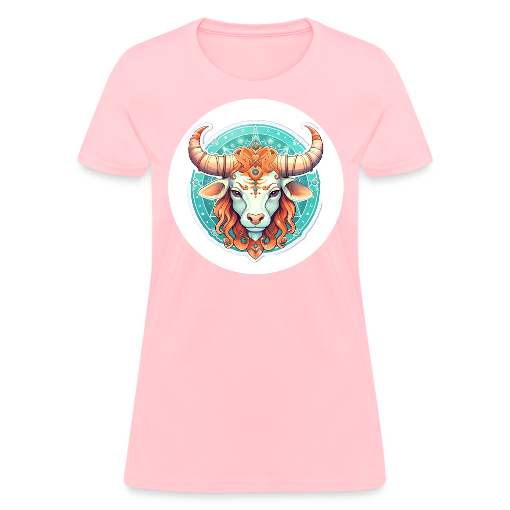 Women's Symbol Taurus T-Shirt - pink