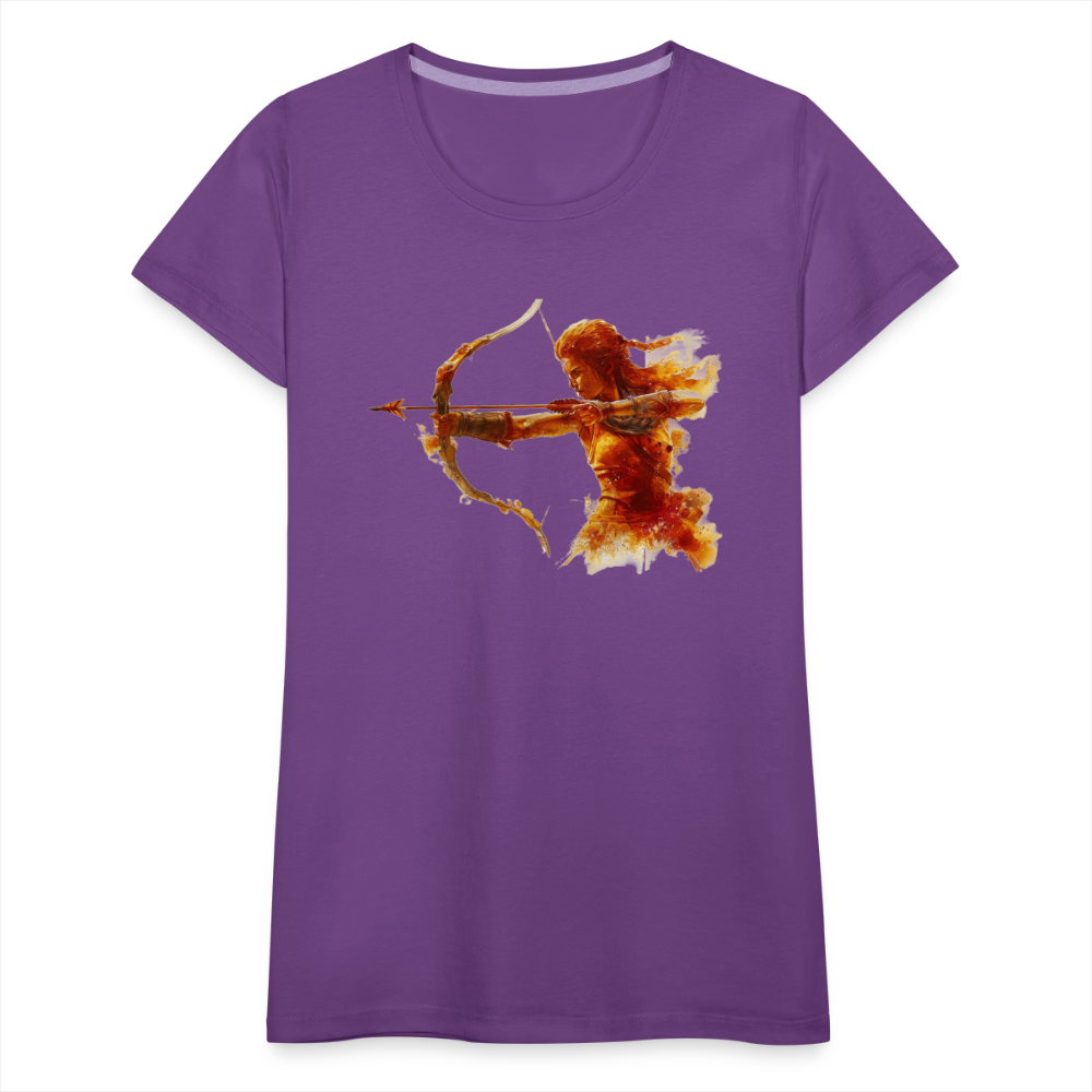 Women’s Mythical Sagittarius Premium T-Shirt - purple