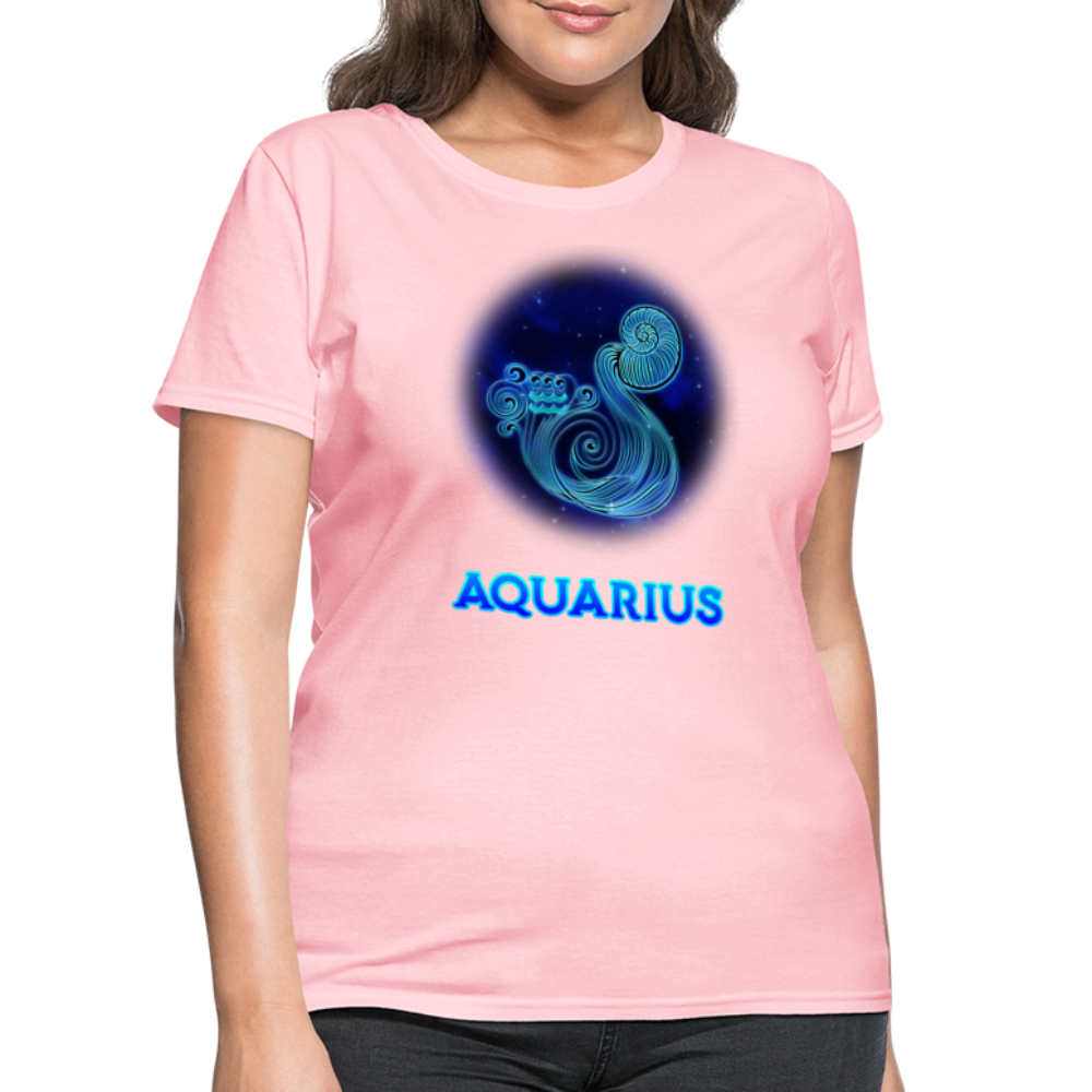 Women's Stellar Aquarius T-Shirt - pink