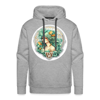 Thumbnail for Men’s Symbol Virgo Premium Hoodie - heather grey