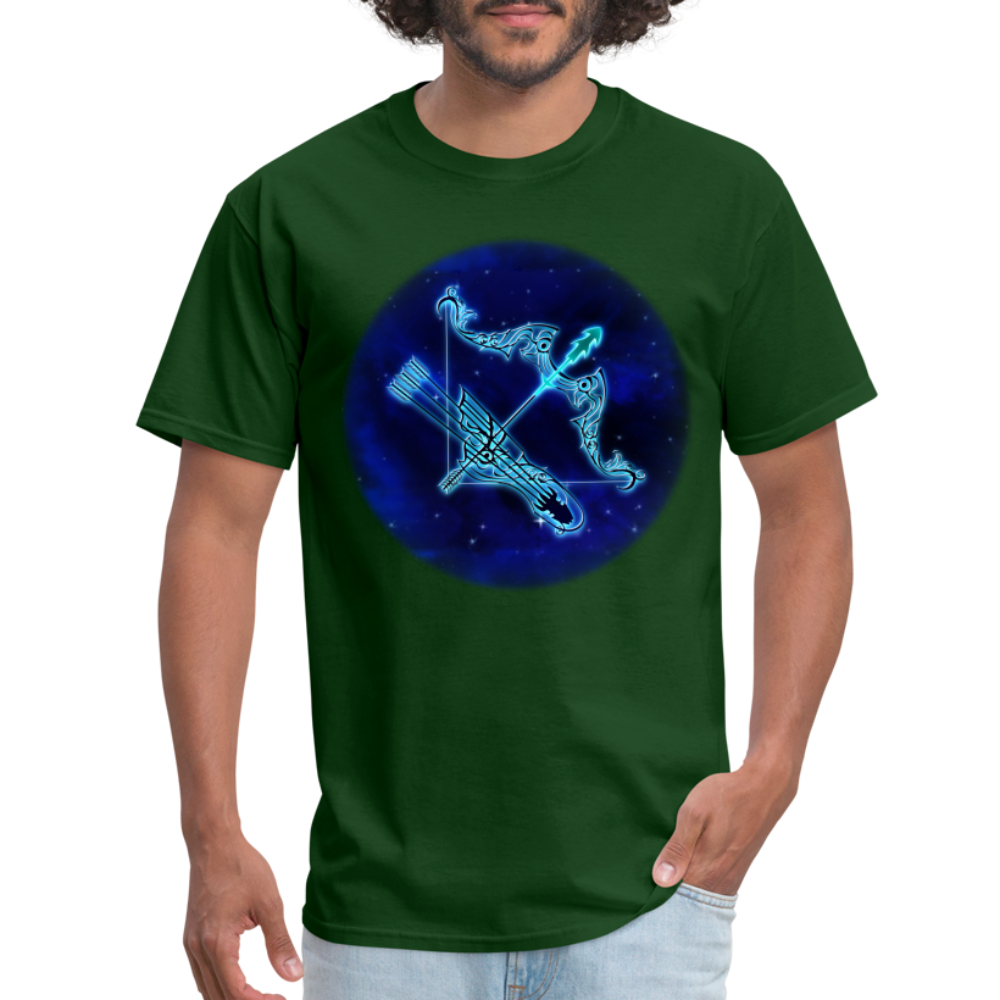 Men's Stellar Sagittarius Classic T-Shirt - forest green