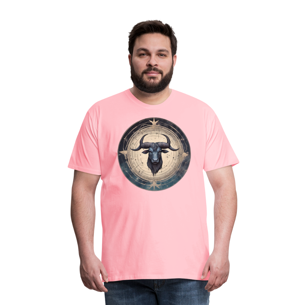 Men's Mythical Taurus Premium T-Shirt - pink