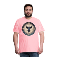 Thumbnail for Men's Mythical Taurus Premium T-Shirt - pink