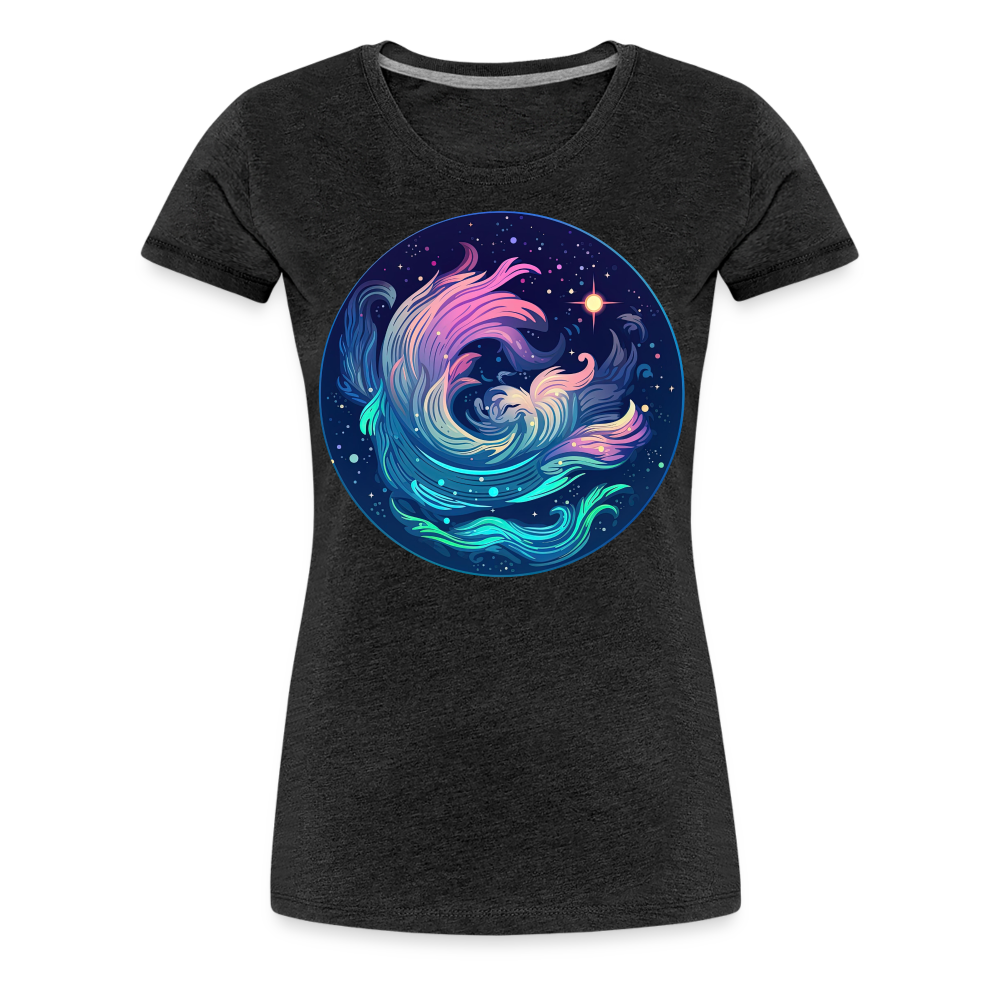 Women’s Magic Aquarius Premium T-Shirt - charcoal grey