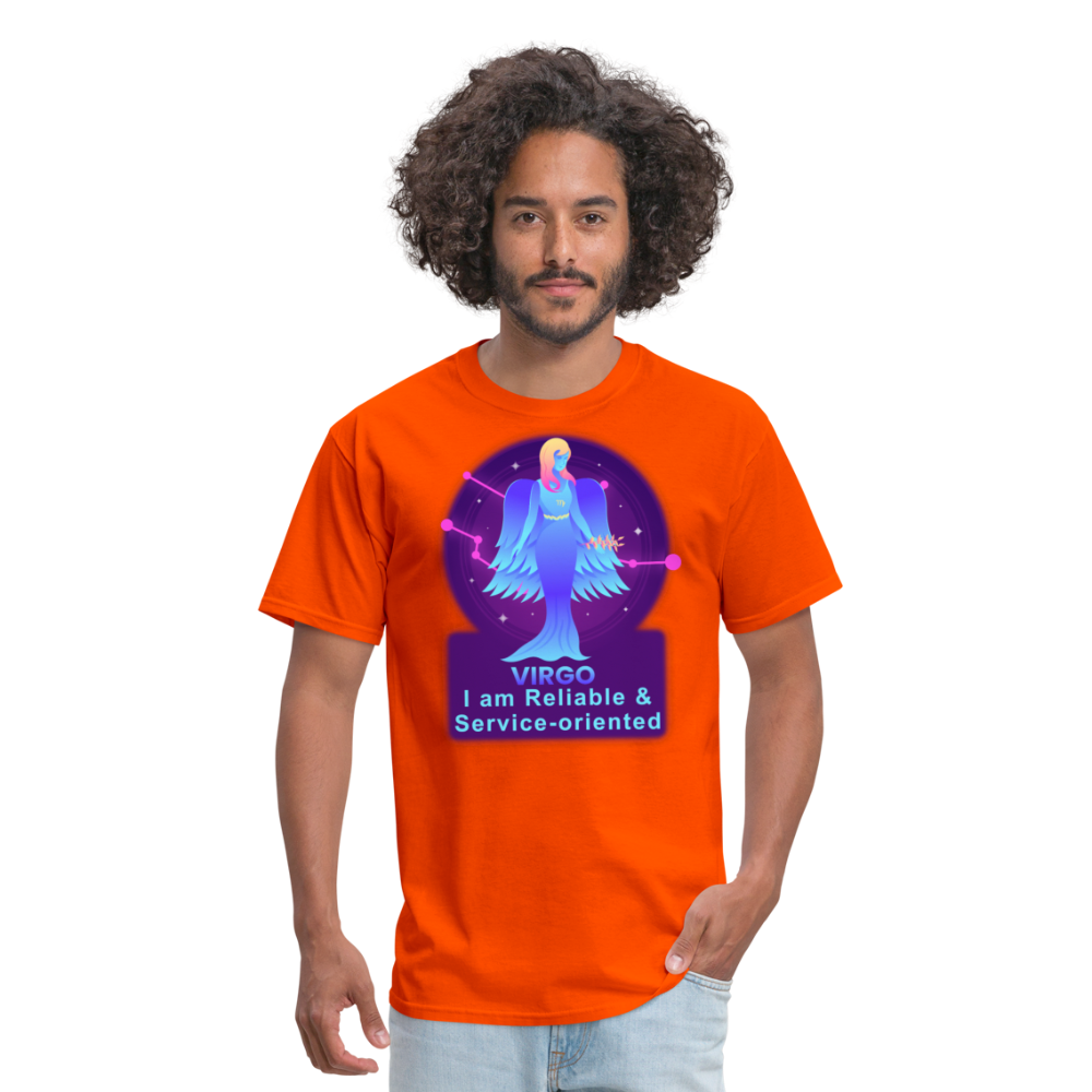 Men's Neon Virgo Classic T-Shirt - orange