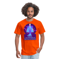 Thumbnail for Men's Neon Virgo Classic T-Shirt - orange