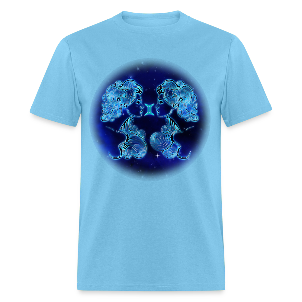 Men's Stellar Gemini Classic T-Shirt - aquatic blue