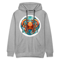 Thumbnail for Men’s Symbol Cancer Premium Hoodie - heather grey