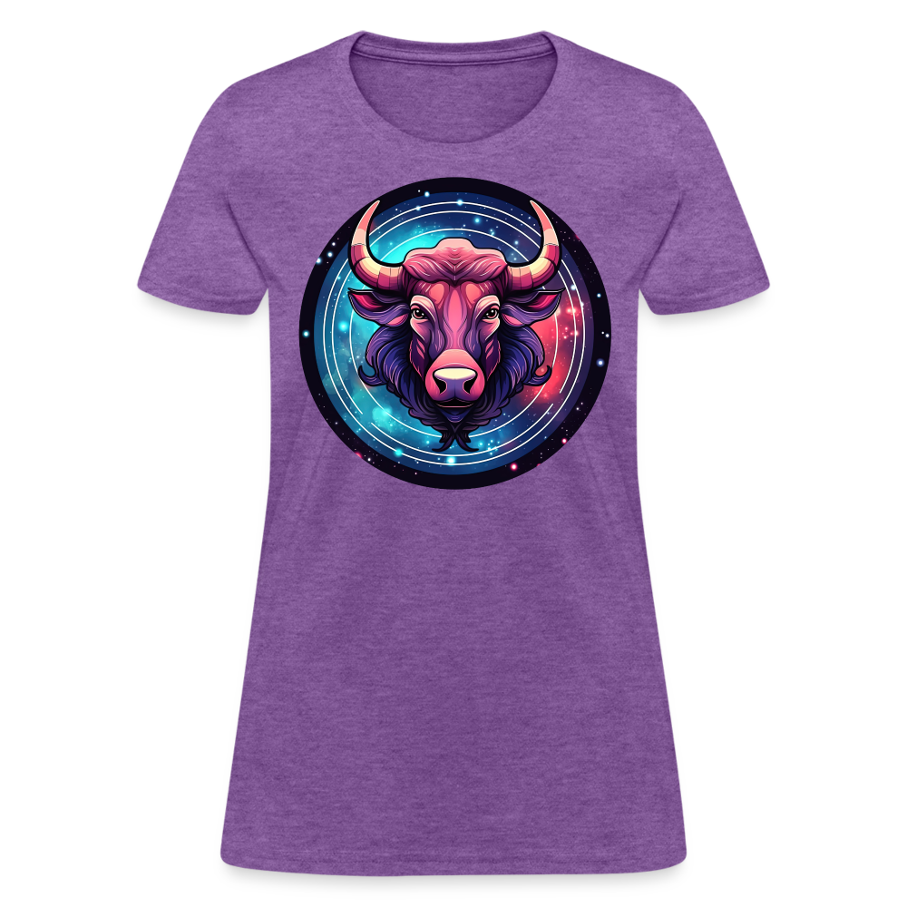 Women's Mystic Taurus T-Shirt - purple heather