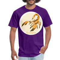 Thumbnail for Men's Mosaic Scorpio Classic T-Shirt - purple