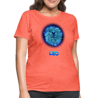 Thumbnail for Women's Stellar Leo T-Shirt - heather coral