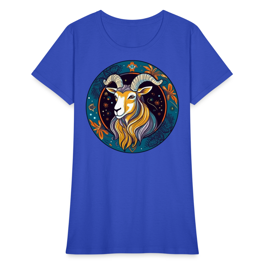 Women's Mythical Capricorn T-Shirt - royal blue