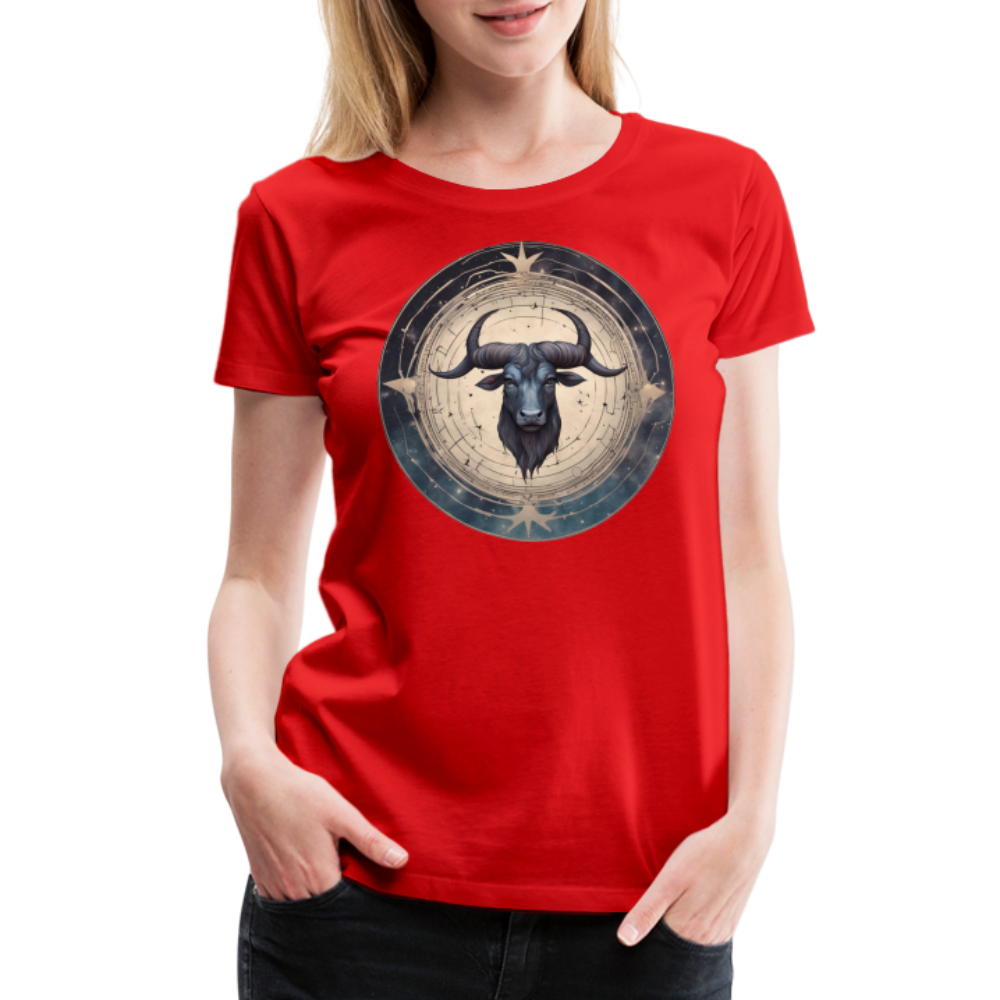 Women’s Mythical Taurus Premium T-Shirt - red